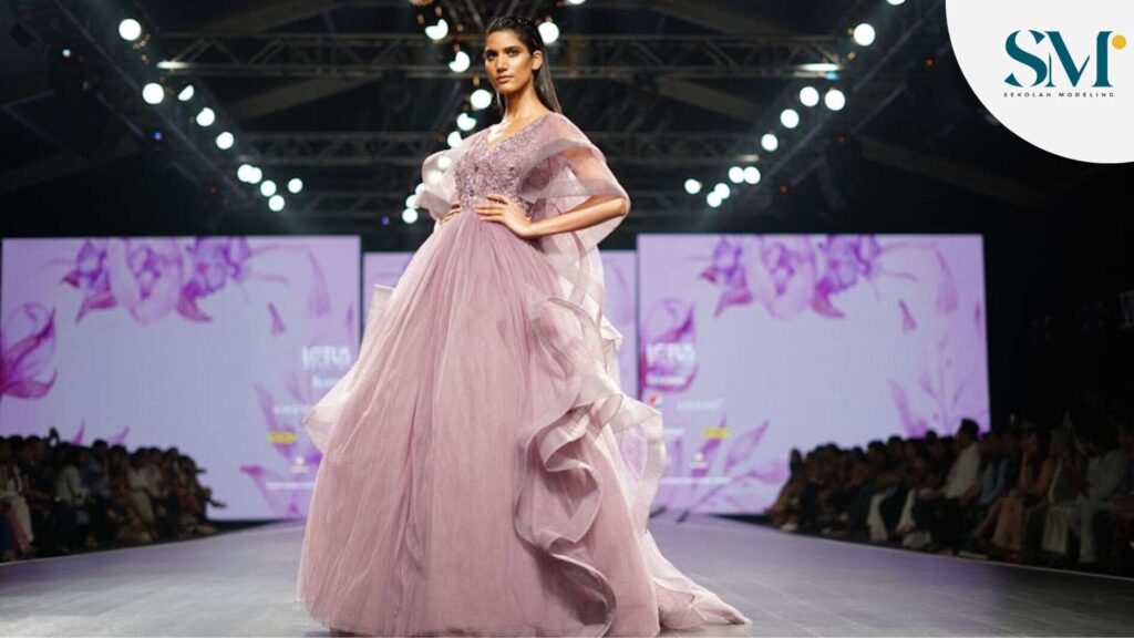 A Model in a Fashion Show